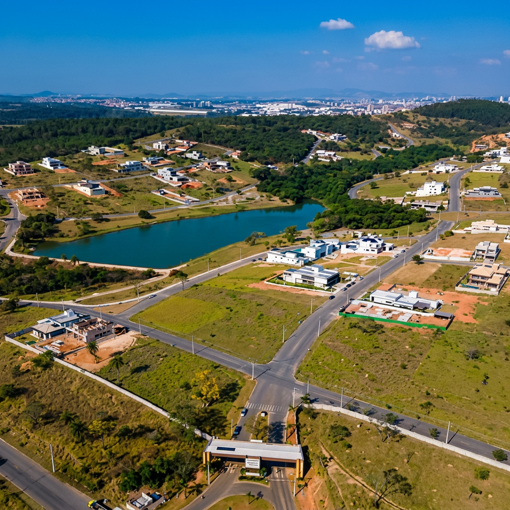Fachada do Condomínio Estância do Lago